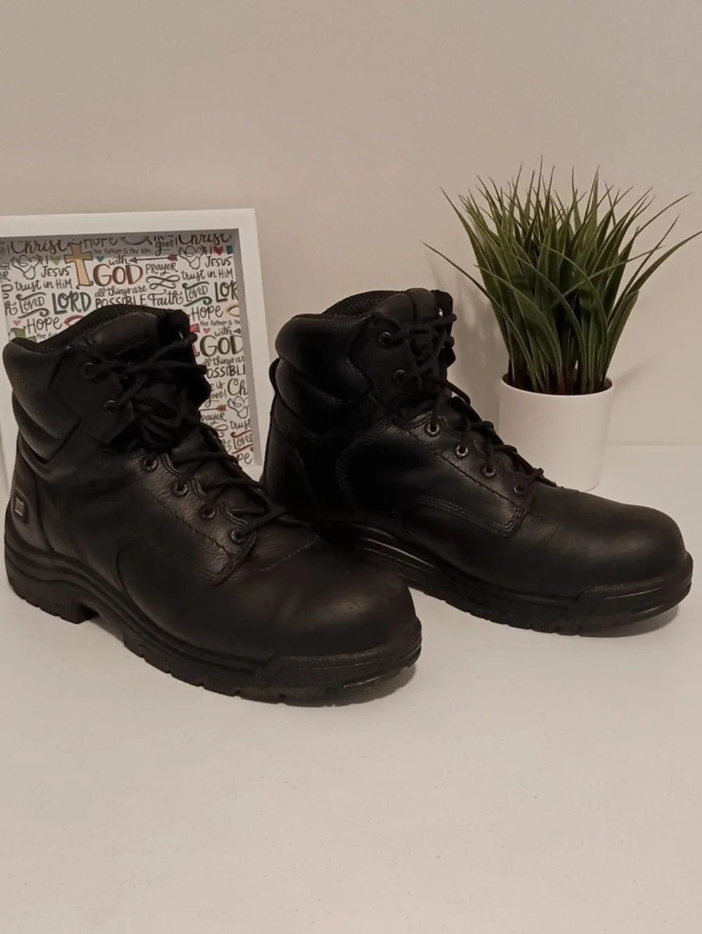 Men's Timberland Pro Series Composite Toe Work Boots 💪